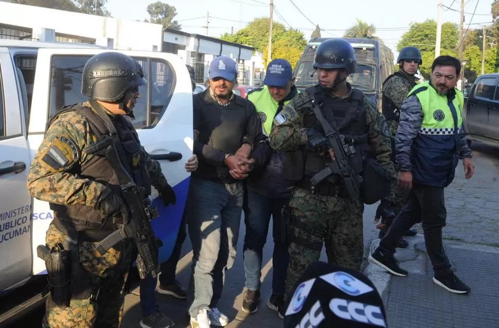 DE REGRESO. Luis Rafael Piccinetti bajó unos 13 kilos para operarse, pero su detención se produjo días antes de que pasara por el quirófono. la gaceta / foto de hector peralta