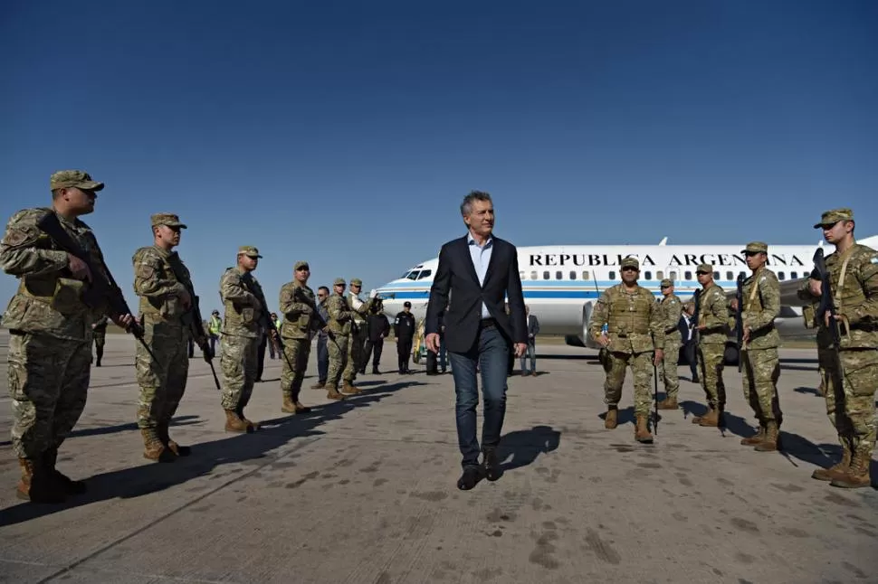 Macri visitará la provincia por segunda vez en dos semanas. ARCHIVO