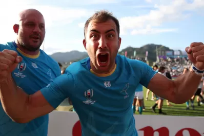 Uruguay consiguió un histórico triunfo ante Fiji