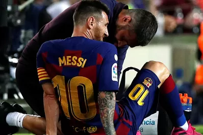 La lesión de Messi no es grave, pero no será convocado para jugar ante Getafe