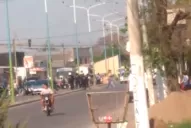 Video: un acompañamiento fúnebre terminó a los tiros con la Policía