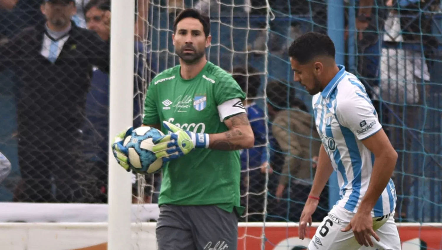 Atlético sintió la ausencia del Laucha Lucchetti. LA GACETA/FOTO DE JUAN PABLO SÁNCHEZ NOLI