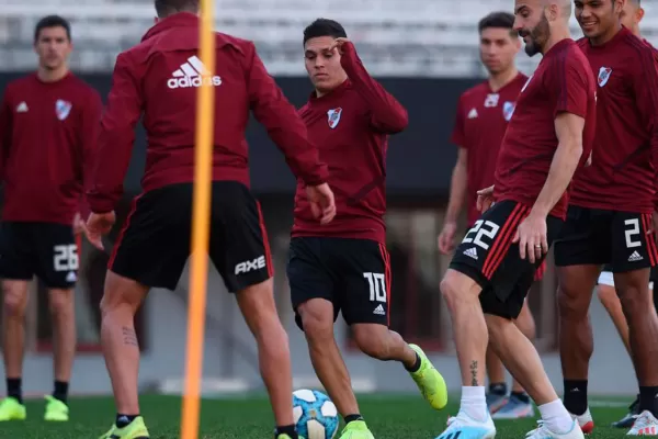 River irá con una formación alternativa a La Plata para jugar contra Gimnasia