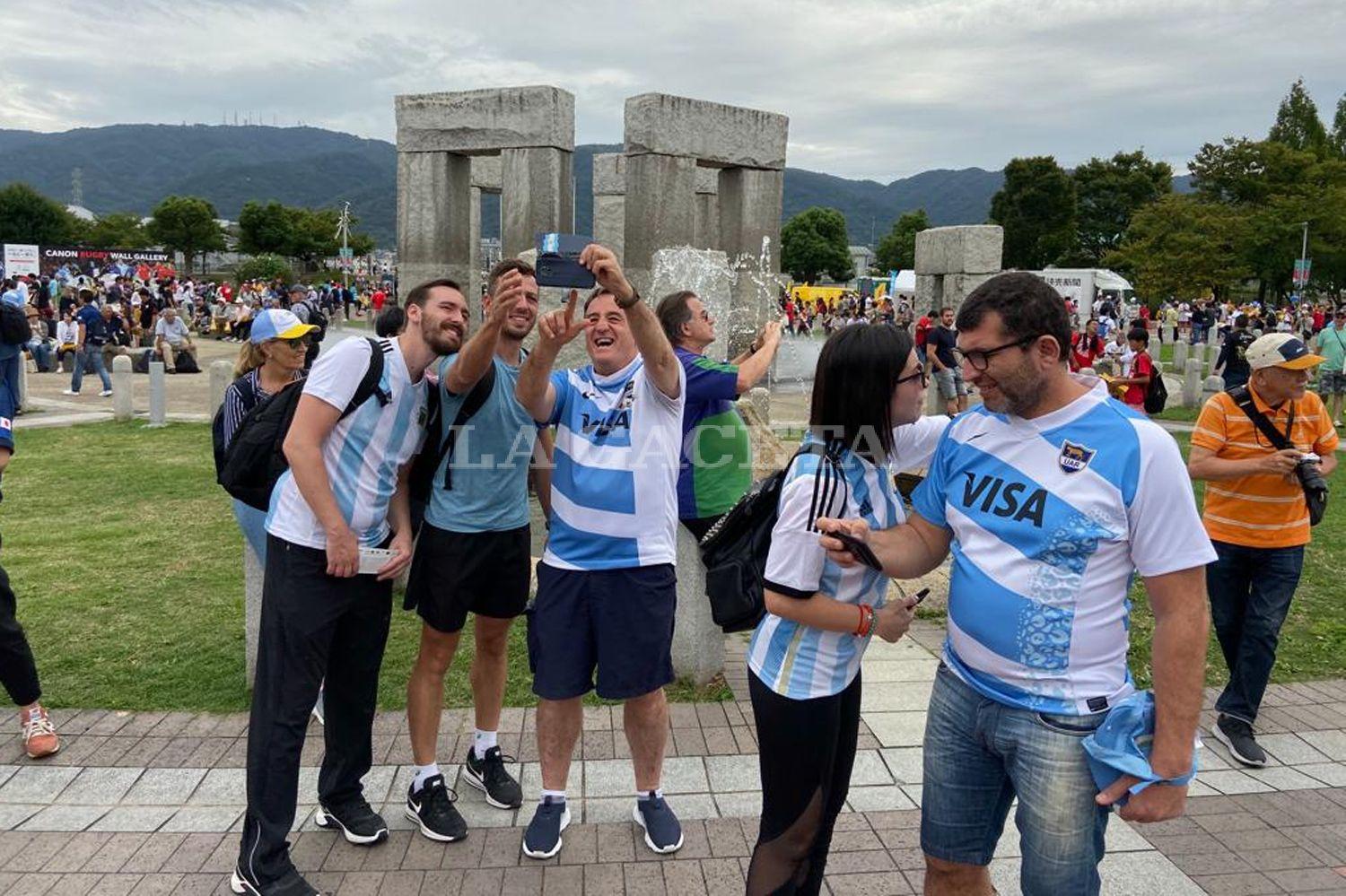 Desde Japón, argentinos se preparan para ver a Los Pumas vs Tonga