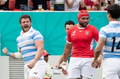 Los Pumas vencieron a Tonga y se mantienen en la carrera hacia los cuartos de Japón 2019