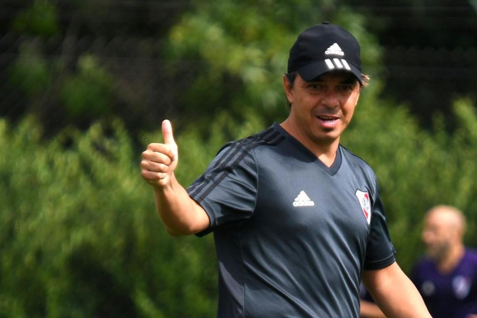 DECISIÓN. Gallardo preservará a los titulares en el juego de esta tarde con el “Lobo”.