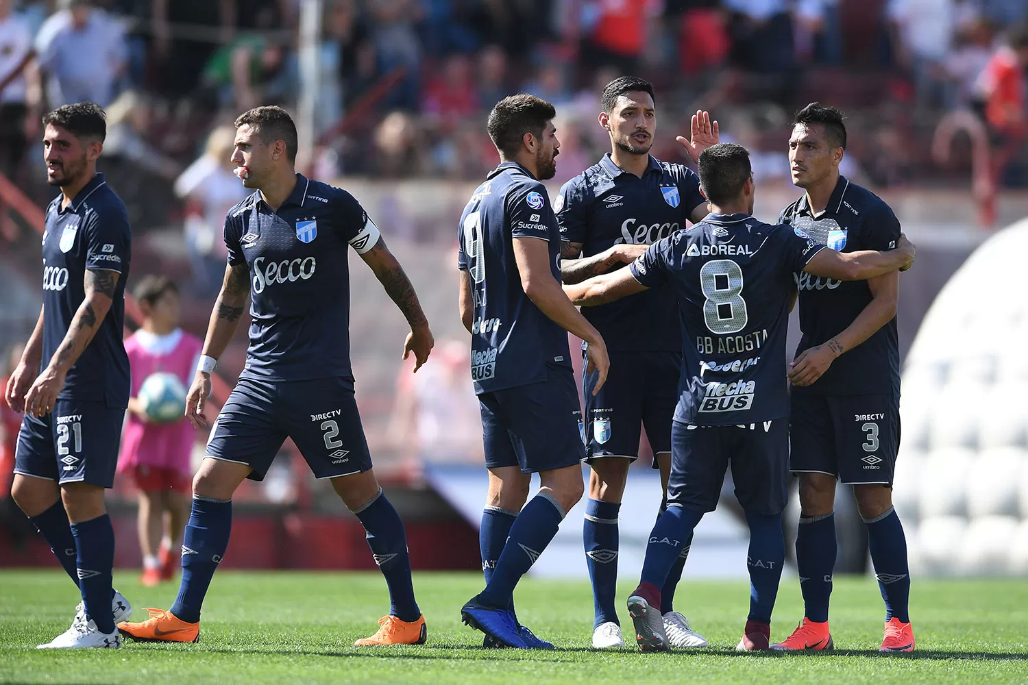 BIEN. Atlético cortó una racha de ocho partidos sin sumar como visitante. IGNACIO IZAGUIRRE / ESPECIAL PARA LG DEPORTIVA