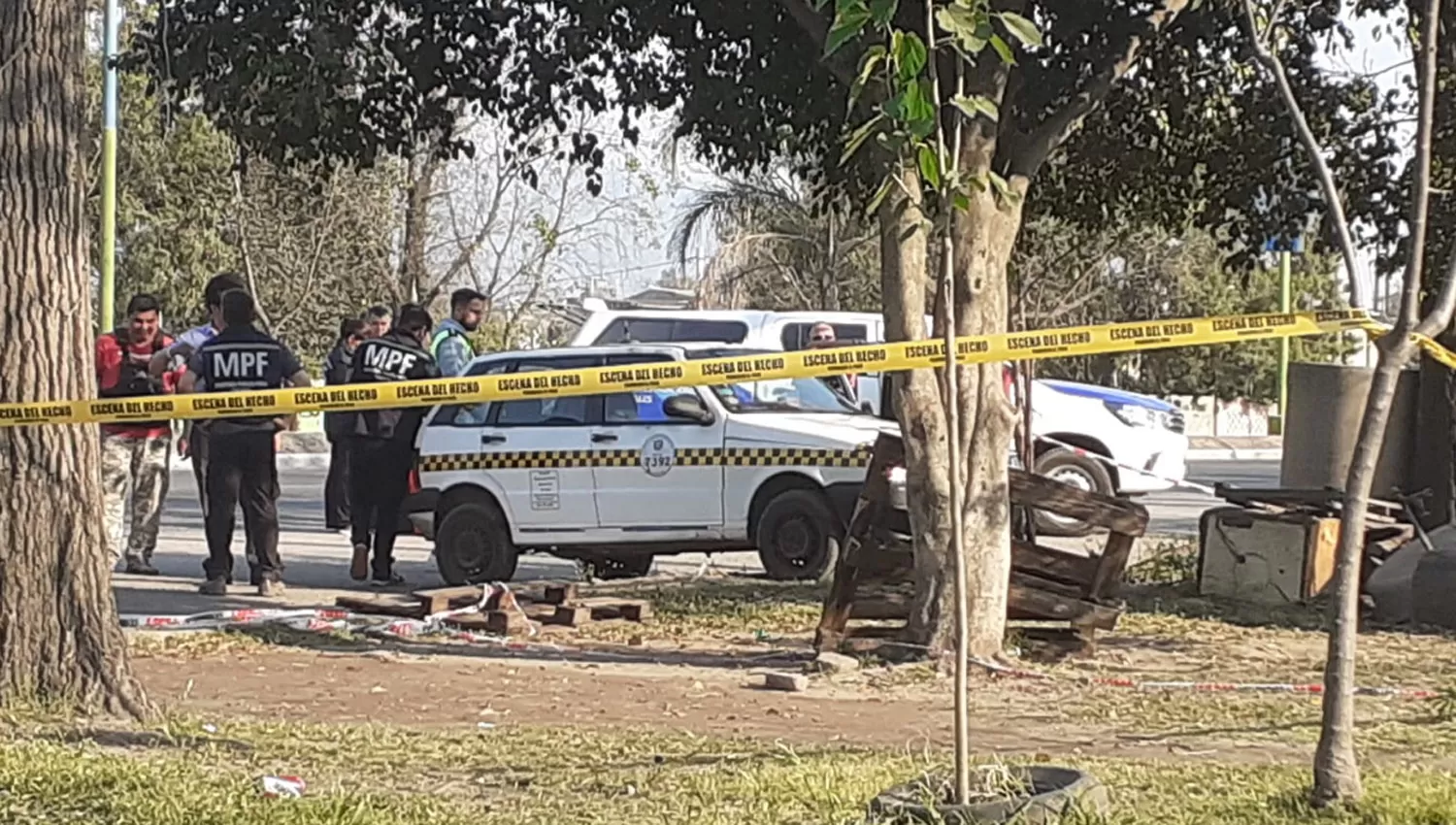 Taxista asesinado en Papa Francisco