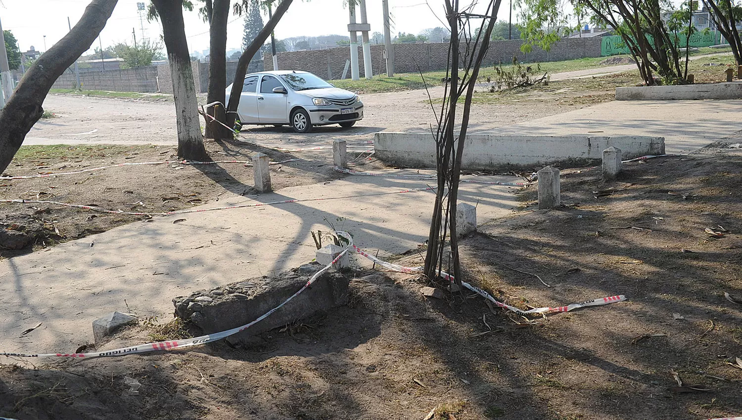 La zona donde Carreras fue asesinado. LA GACETA/FOTO DE HÉCTOR PERALTA