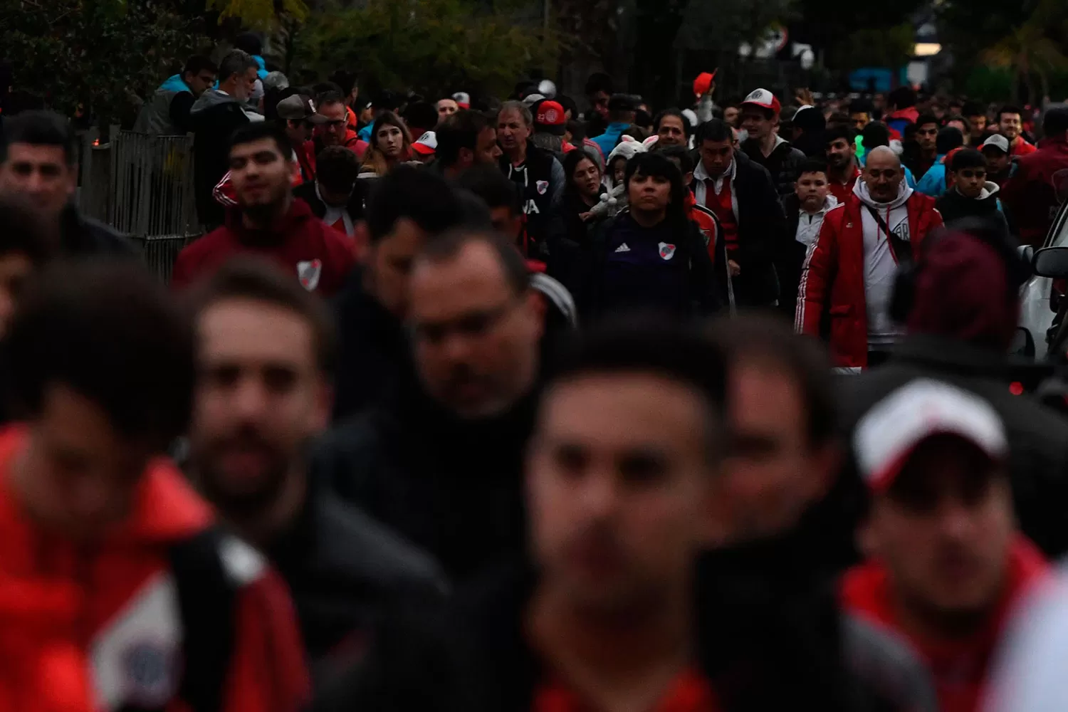 TODO LISTO. Los hinchas de River coparán esta noche el Monumental de Núñez. FOTO TOMADA DEL TWITTER DE @RIVERPLATE