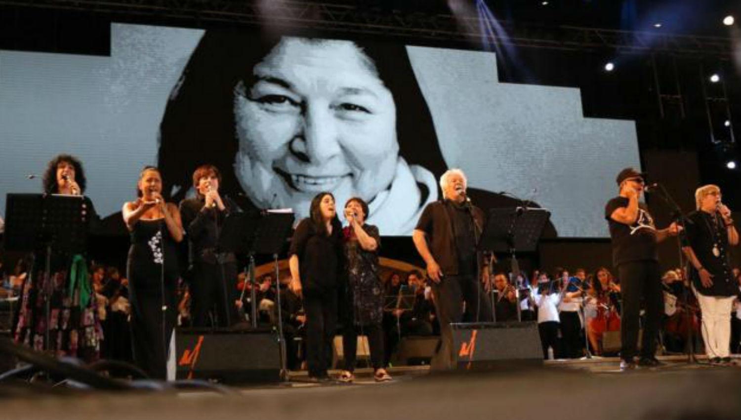 Diez años sin la Negra: la música le rinde homenaje a Mercedes Sosa