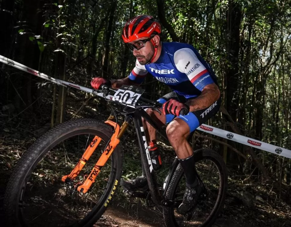 PASA POR UN GRAN MOMENTO. Juan Nardolillo buscará un nuevo título, esta vez en la exigente categoría Master “A-2”.  