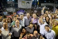 Manzur y Jaldo encabezaron un acto multitudinario en Alderetes