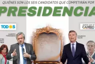 Interactivo: conocé a los seis candidatos a la Presidencia que debatirán en Santa Fe