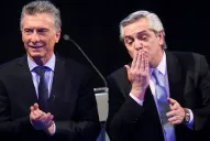 Macri tomó la iniciativa y se centró en la corrupción k; Fernández se mostró más calmo