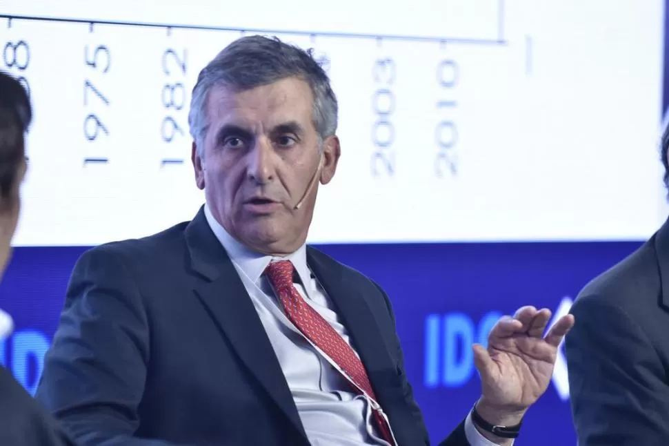 SANTÁNGELO. Apuntó a las reformas tributaria y del gasto. prensA IDEA 