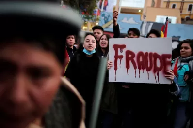 Según los últimos datos del escrutinio provisorio, por ahora habrá segunda vuelta en Bolivia