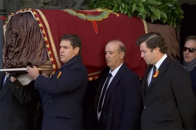 La exhumación de Franco fue rápida y bajo extrema seguridad
