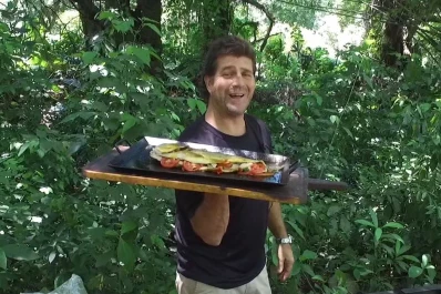 Hoy, en Cocinando con Maxi: dorado relleno con queso y verduras