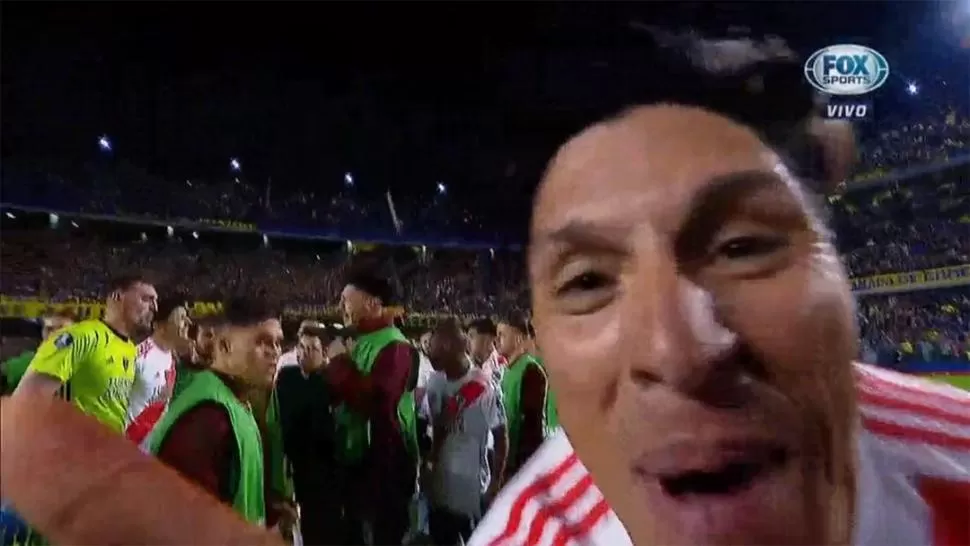   LO GRITÓ CON EL ALMA. Enzo Pérez fue uno de los que más celebró.