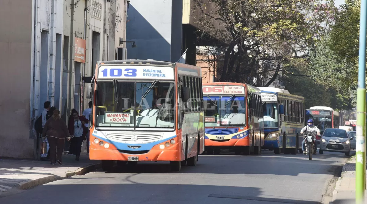 Colectivos ARCHIVO LA GACETA / FOTO DE ANALÍA JARAMILLO