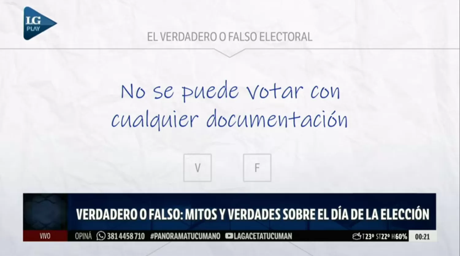 Todo lo que tenés que saber sobre las elecciones del domingo.