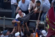 El conflicto en la plaza Independencia
