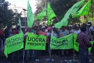Rechazamos cualquier tipo de accionar violento, dijeron desde la Uocra sobre los incidentes