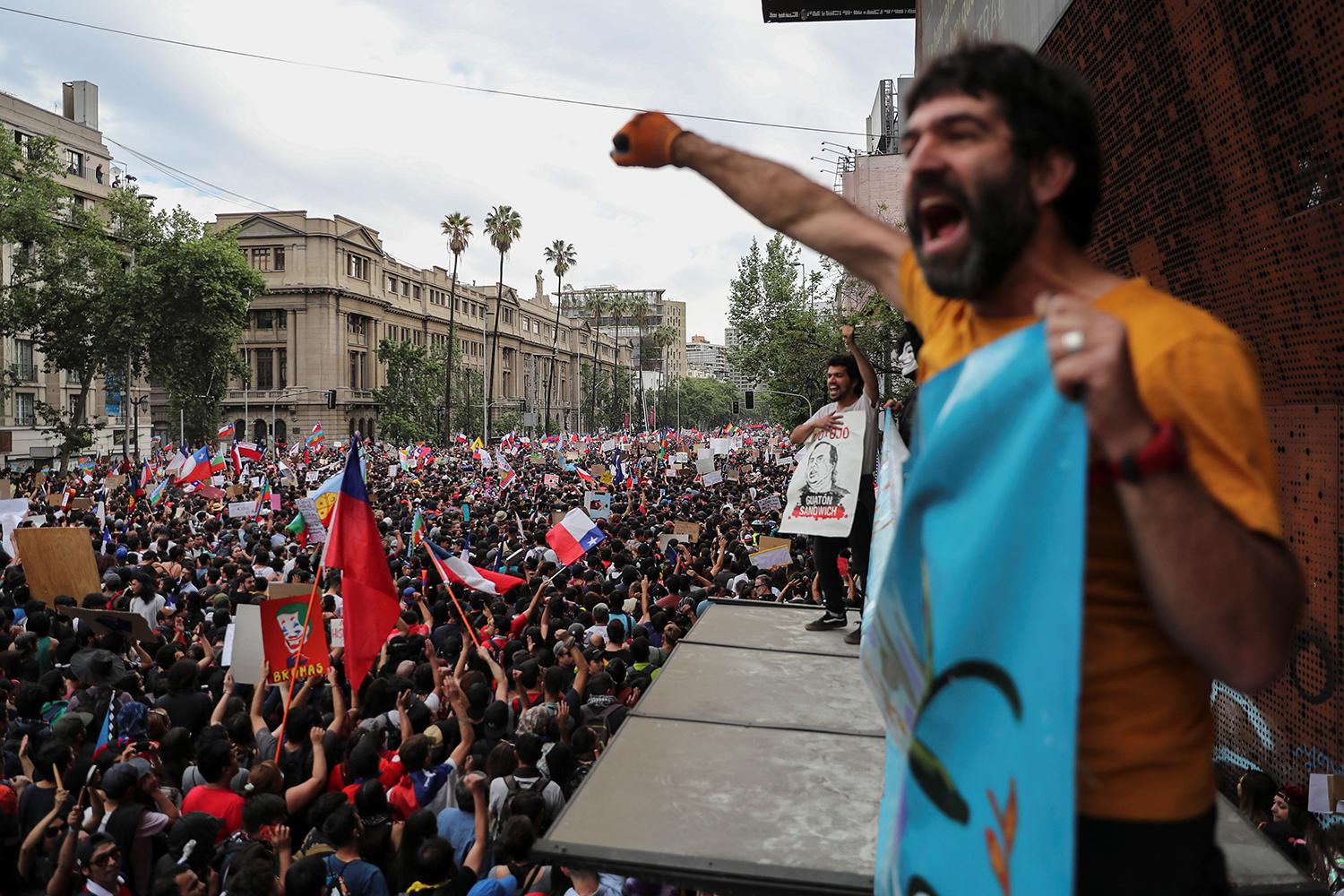 Orgullo, alegría y esperanza por la unión del pueblo es lo que expresaron los manifestantes.