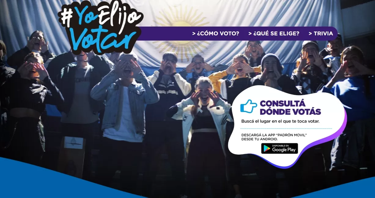 El voto joven: los adolescentes representarán el 2,8% del padrón electoral