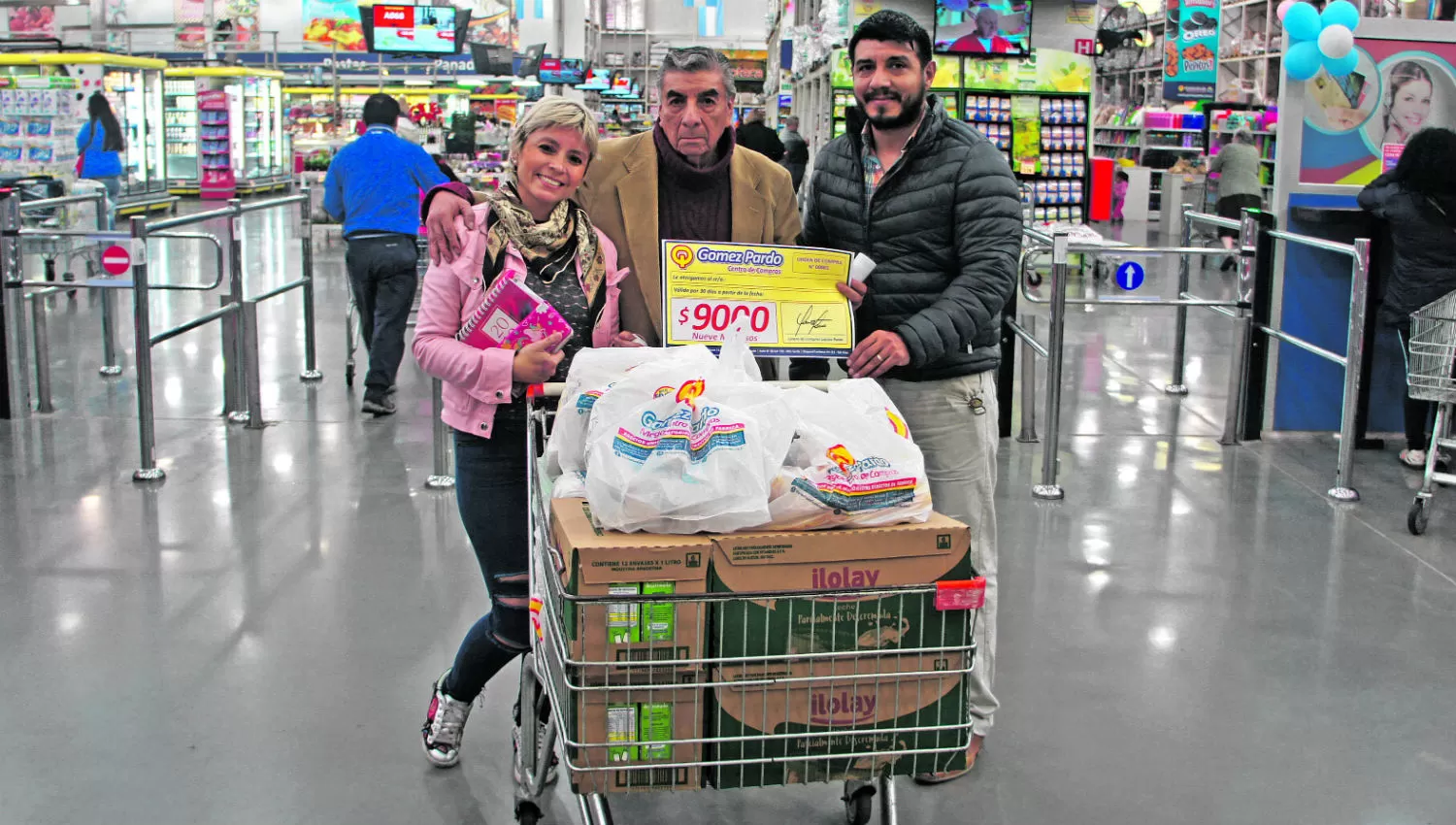 Números de Oro: llenó la heladera en Gómez Pardo