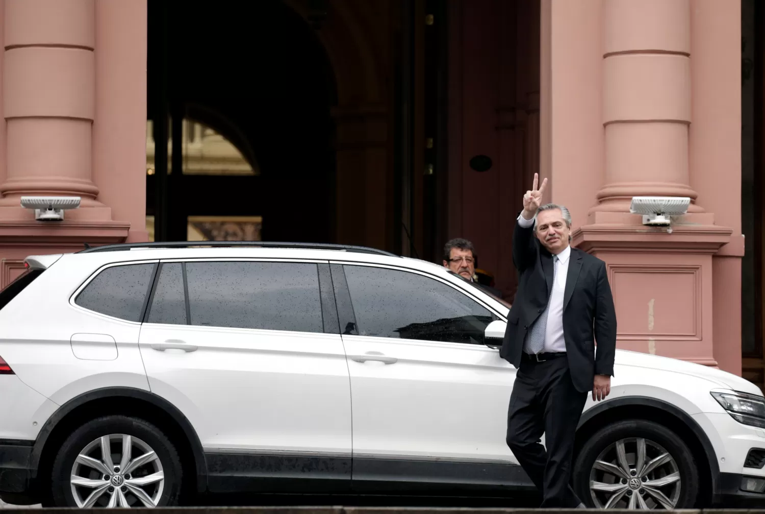 Alberto Fernández tuvo su primer roce con el Gobierno nacional desde que fue electo presidente. REUTERS 