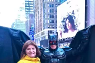 Vamos a volver, dijo Batman junto a Patricia Bullrich desde Nueva York