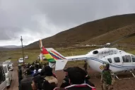 El helicóptero de Evo Morales tuvo una falla y hablan de un atentado