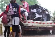 Me hace frío y tengo miedo: el llanto de los chicos atrapados en la escuela de Finca Cornet