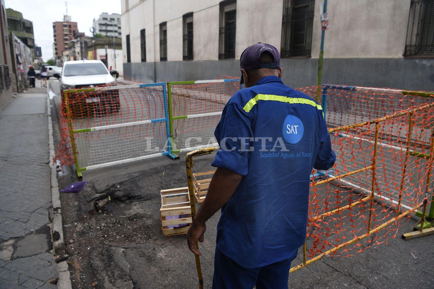 Un operario de la SAT corrobora el hundimiento.