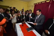 Sin Manzur y con mucha presencia policial: asumió Caliva en Tafí del Valle