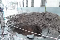 Sin paso: por el corte en Córdoba al 300, se complica circular por el centro 