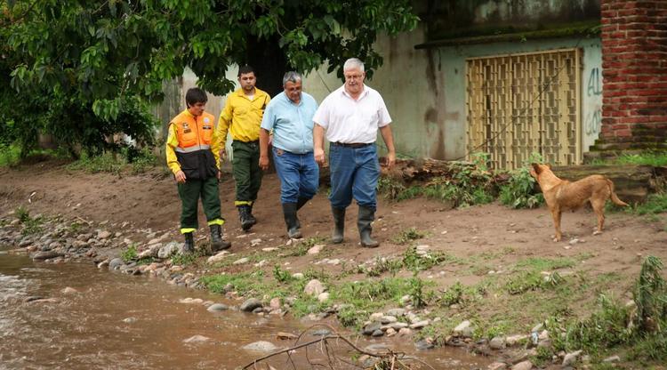 Inundaciones en el sur, el día después: por suerte sólo encontramos daños materiales