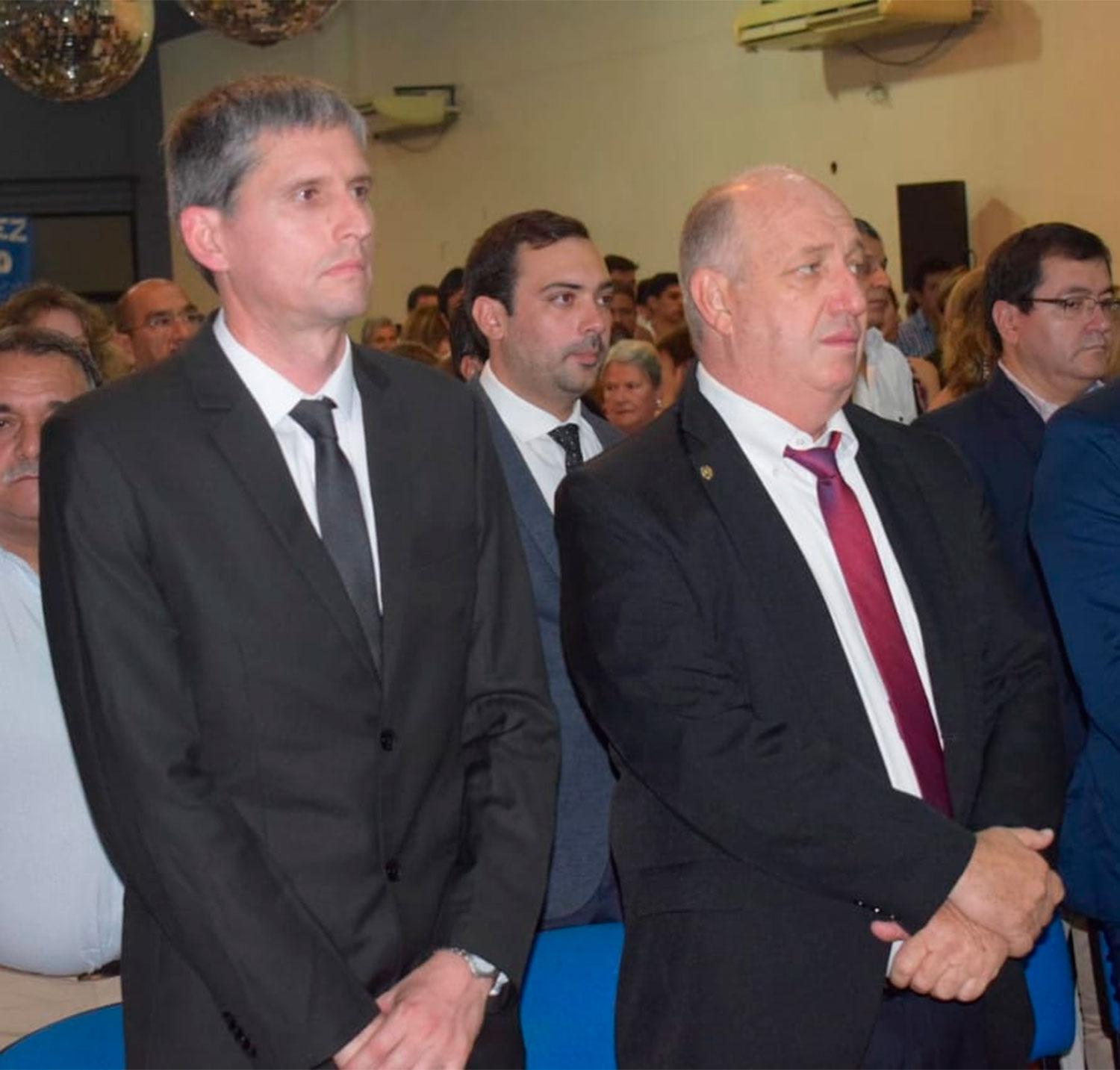 DEL PJS. Los concejales Vargas y Jiménez. 