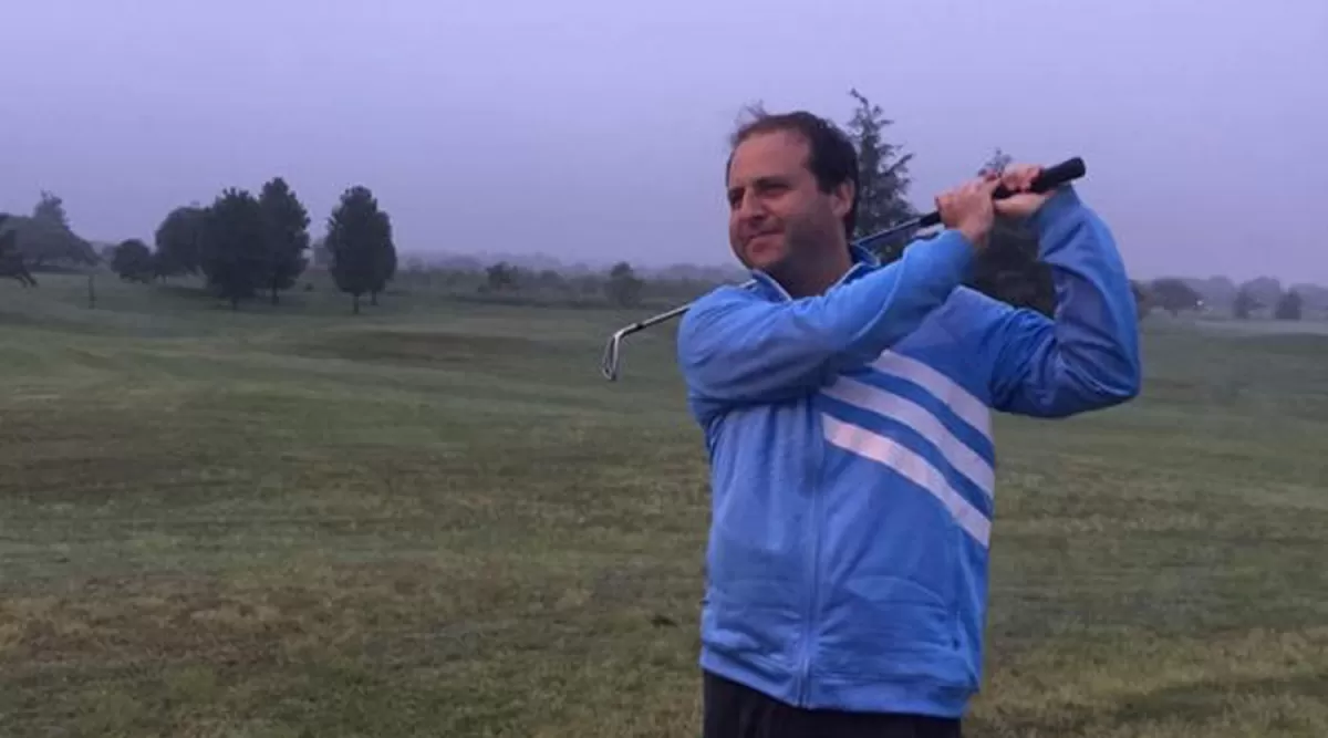 VOLVIÓ CON TODO. Juan Pablo Nougués se puso al frente de la categoría Scratch. foto de Pedro Caram