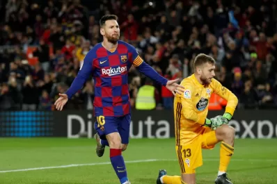 Messi estuvo infalible para Barcelona