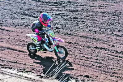 Motocross: “Fran” está entre los grandes