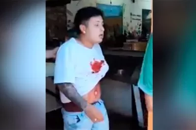 Violencia en Tafí Viejo: buscan al supuesto agresor, que aparece con un arma en un video