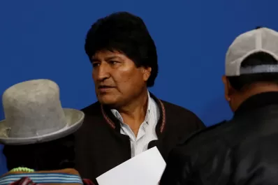Evo Morales aseguró que hay una orden de aprehensión ilegal en su contra