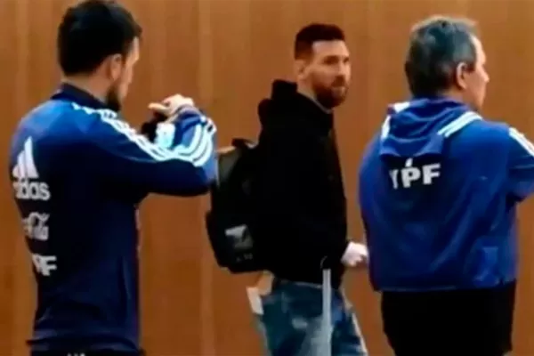 Messi se sumó a la Selección, que entrenará por primera vez en Mallorca