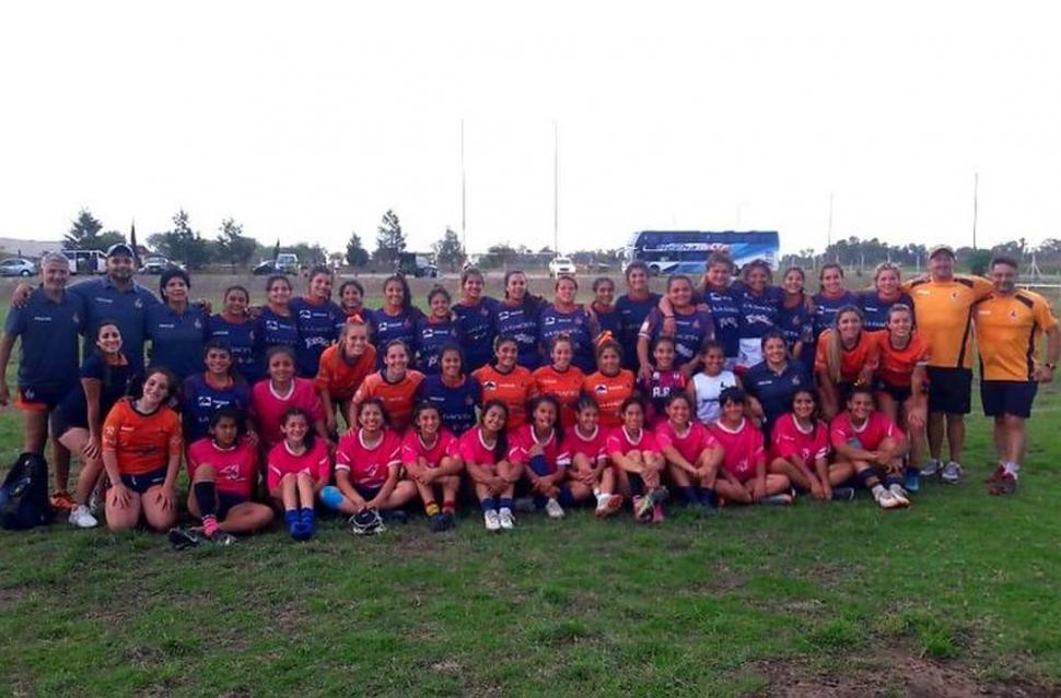 IMPARABLES. Las Naranjas, en sus versiones de seven y XV mayores y juveniles ganaron sus cinco amistosos en Córdoba. 