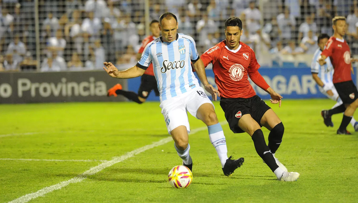 Mauro Matos había jugado en Atlético hasta hace pocos meses. 