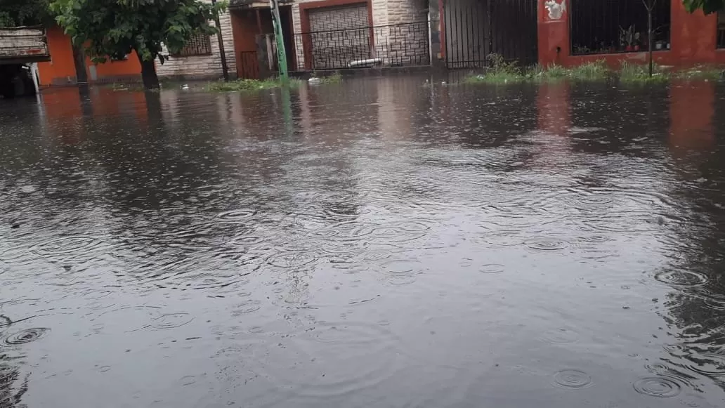 OTRA VEZ. La provincia, bajo el agua. IMAGEN ENVIADA POR UN LECTOR