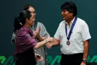 Evo apuntó contra la OEA y cuestionó la asunción de Áñez